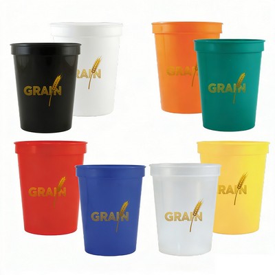 Full Color Smooth Stadium Cups 16 Oz